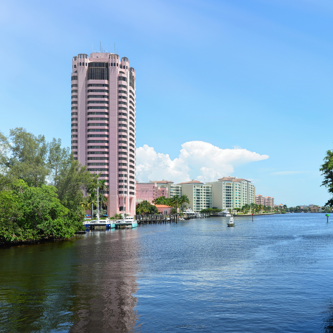 Image of The Boca Raton Resort and Hotel on the Intracoastal in Boca Raton, Florida.
